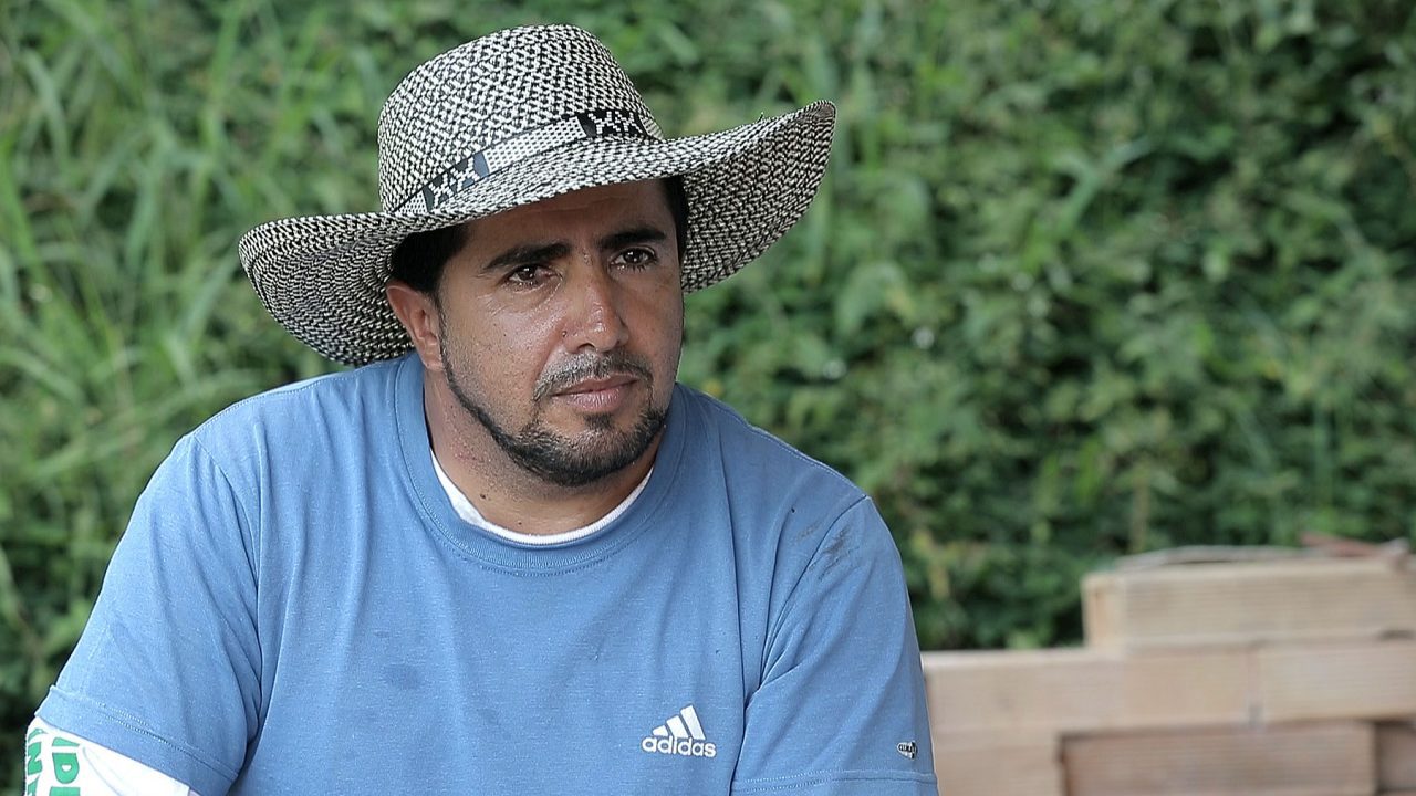 Gustavo Suarez, conservation scientist and former coffee farm worker, Antioquia, Colombia. Photo by Cornell Lab Multimedia