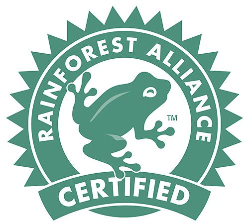 Rainforest Alliance label