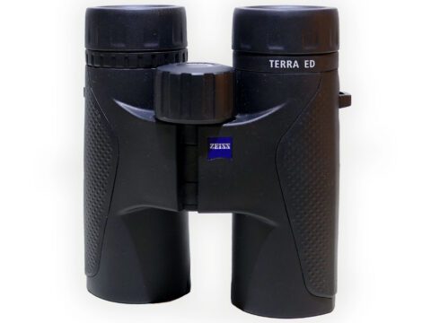 Black binoculars